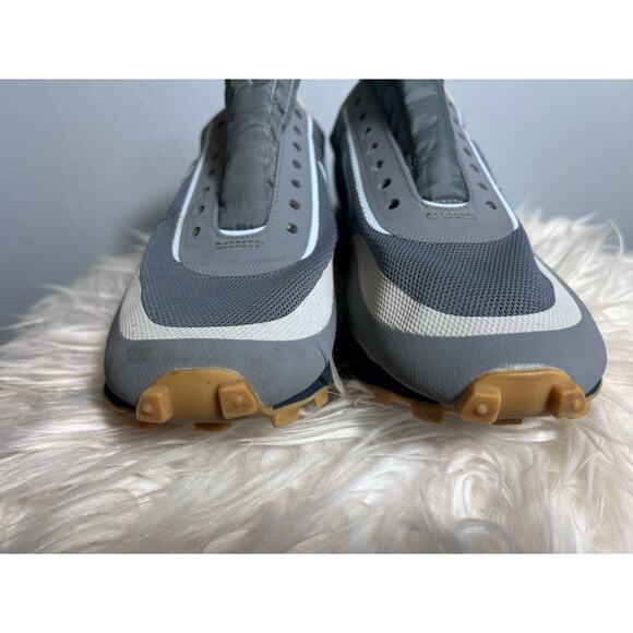 Nike Mens 10 LDWaffle DH3114 001 Sacai x Clot Cool Grey Green Size 10 No Laces